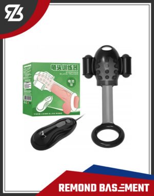 Máy rung kích thích đầu khấc dương vật Pleasure More có vòng đeo