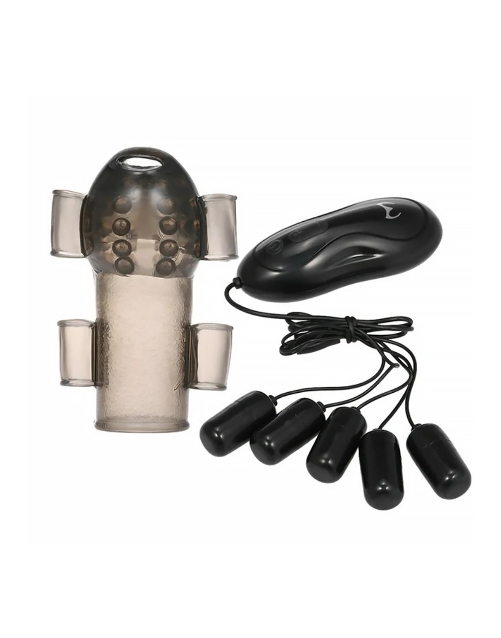 Máy rung kích thích đầu khấc dương vật 5 viên rung Pleasure More - Ảnh 4