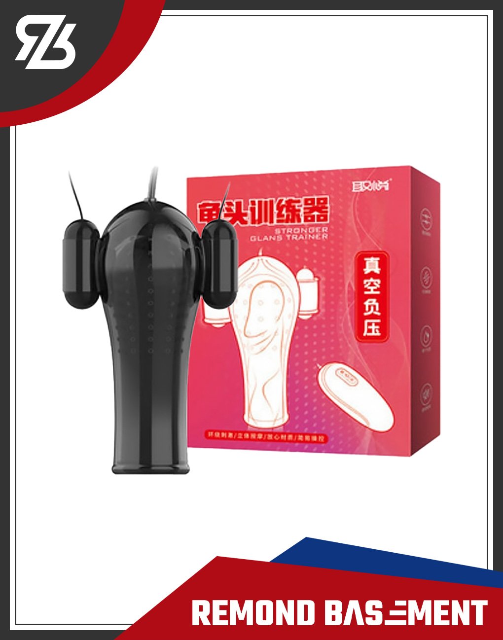 Máy rung kích thích đầu khấc có hút chân không Pleasure More
