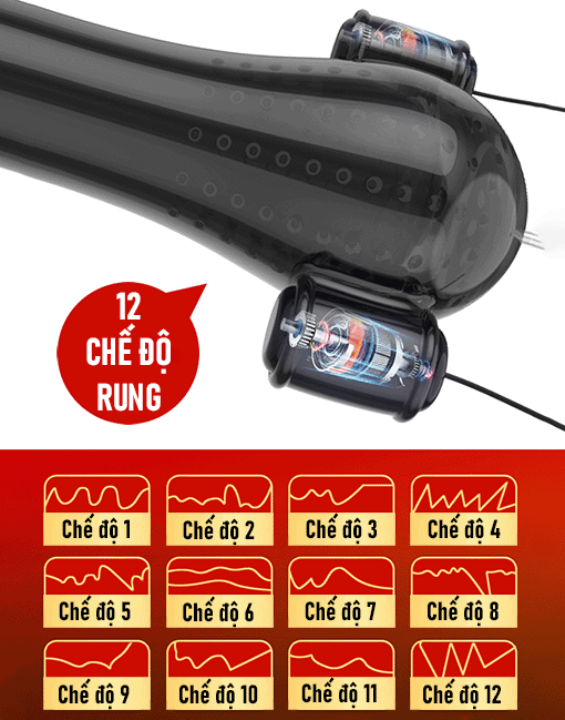 Máy rung kích thích đầu khấc có hút chân không Pleasure More - Ảnh 4