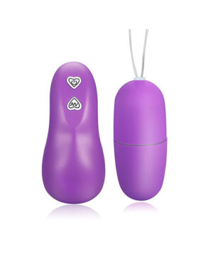 Trứng rung không dây chạy pin điều khiển remote - Tím
