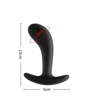 Phích cắm silicone mini cong - L