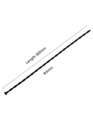 Que thông niệu đạo silicone 30cm gợn sóng - 4mm
