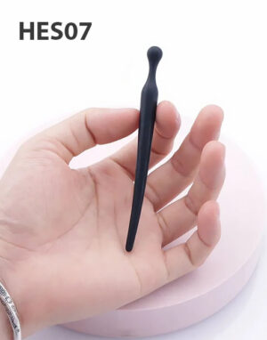 Que thông niệu đạo silicone ngắn có quai cầm - Mẫu 7