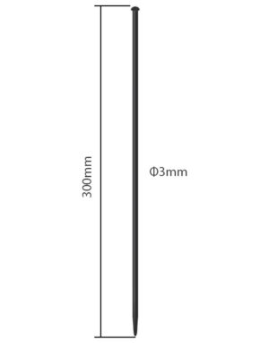 Que thông niệu đạo silicone trơn 30cm - 3.5mm