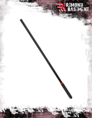 Roi mây BDSM bản dẹp 50cm full đen