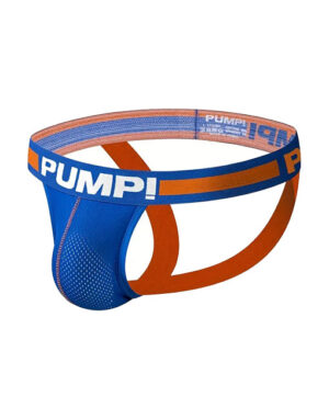 Quần lót hở mông nam PUMP có lỗ thoáng khí - Xanh, L