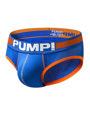 Quần lót tam giác nam có lỗ thoáng khí PUMP - Xanh, L