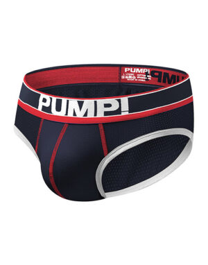 Quần lót tam giác nam có lỗ thoáng khí PUMP - Xanh đậm, M