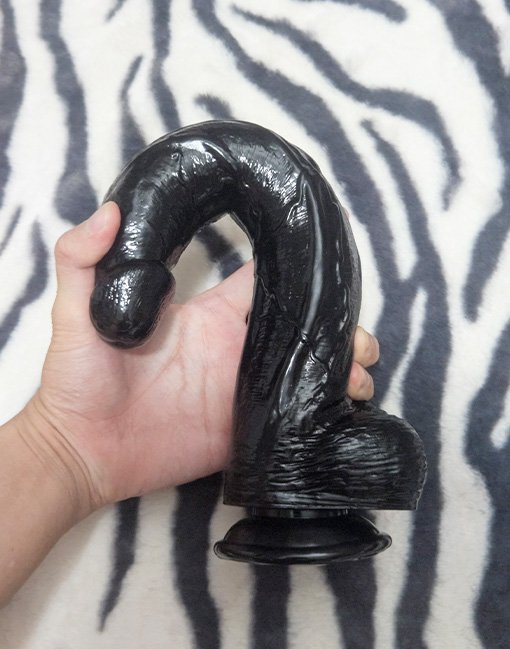 Dương vật giả fisting đầu khấc nhỏ 31×5cm - Ảnh 3