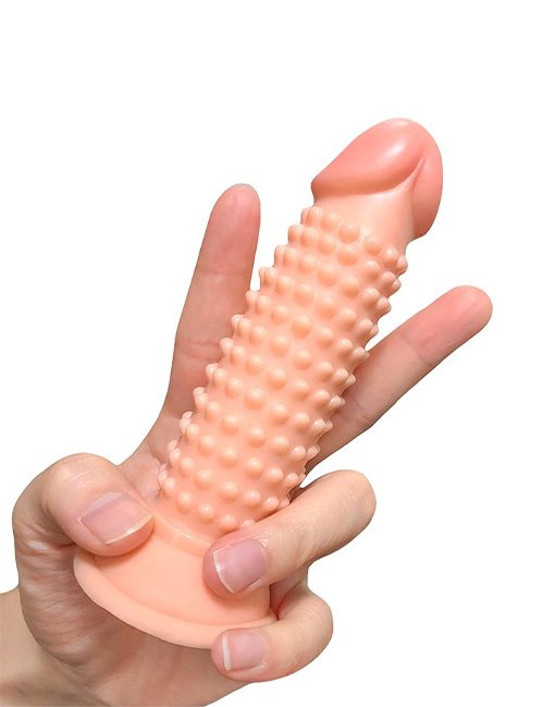 Dương vật giả mini không bìu có hạt 13.3×3.5cm - Ảnh 4