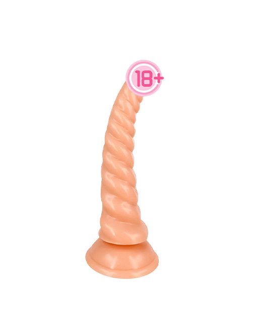 Dương vật giả hình xoắn ốc 19×4cm - Ảnh 5
