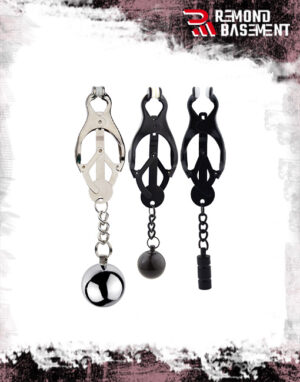 Kẹp vú clover kèm tạ bi