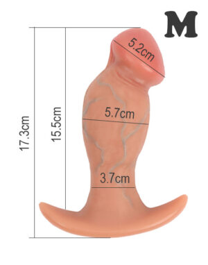 Phích cắm hậu môn hình dương vật - M