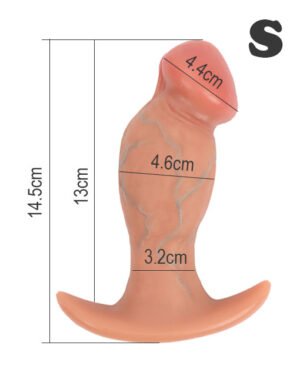 Phích cắm hậu môn hình dương vật - S