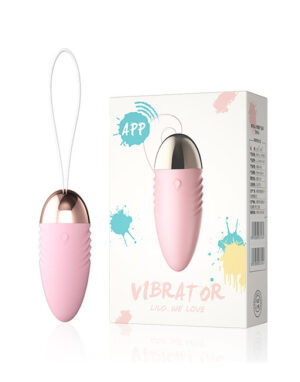 Trứng rung không dây Lilo điều khiển app - Hồng nhạt