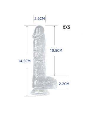 Dương vật giả trong suốt - XXS