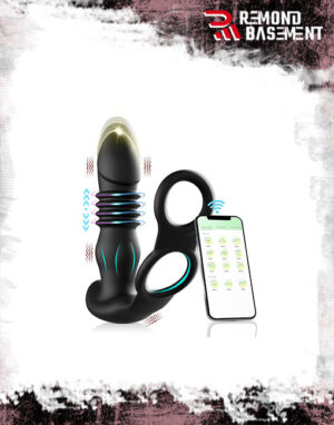 Phích cắm massage tuyến tiền liệt rung thụt điều khiển app điện thoại