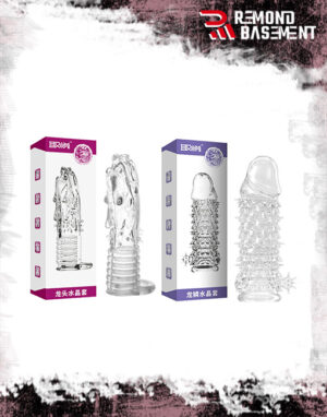 Bao đôn dên Pleasure More hình vảy cá / đầu rồng trong suốt