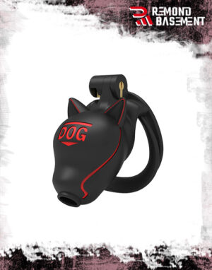 Khoá dương vật 3D đầu chó