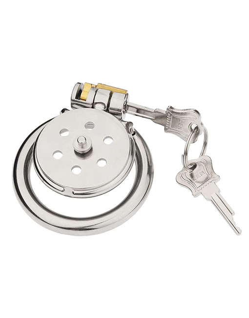 Set 2 món xung điện e-stim khoá dương vật và phích cắm hậu môn inox - Ảnh 4