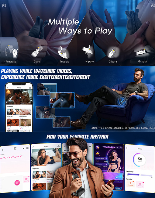 Phích cắm rung hình hoa đóng mở kèm vòng đeo điều khiển app - Ảnh 5