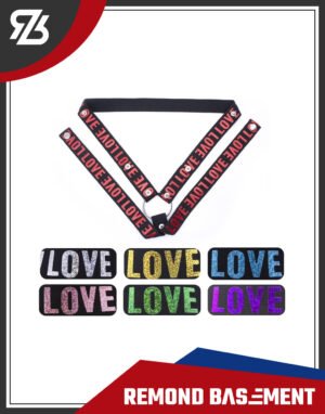 Dây đeo khoá jockstrap chữ LOVE