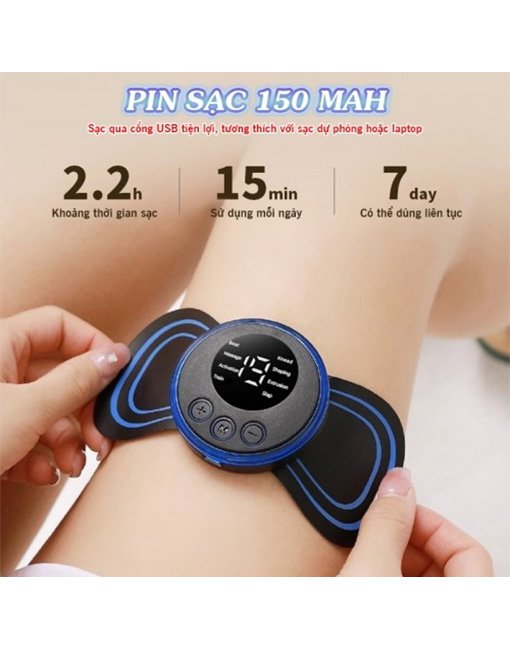 Miếng dán xung điện massage - Ảnh 5