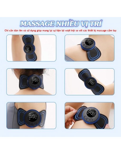 Miếng dán xung điện massage - Ảnh 3
