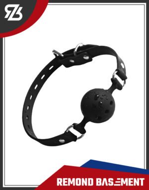 Gag bịt miệng trái banh silicone có lỗ