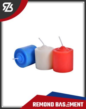 Đèn cầy mini tròn nhiệt độ thấp - hộp 3 cây