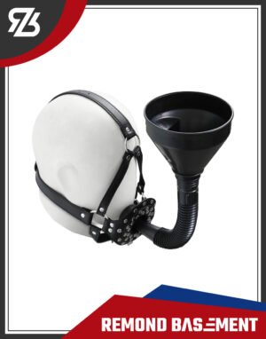 Gag phễu da có nút bịt miệng 3 kiểu dáng
