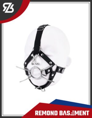 Gag vòng kim loại hình con nhện kèm móc mũi