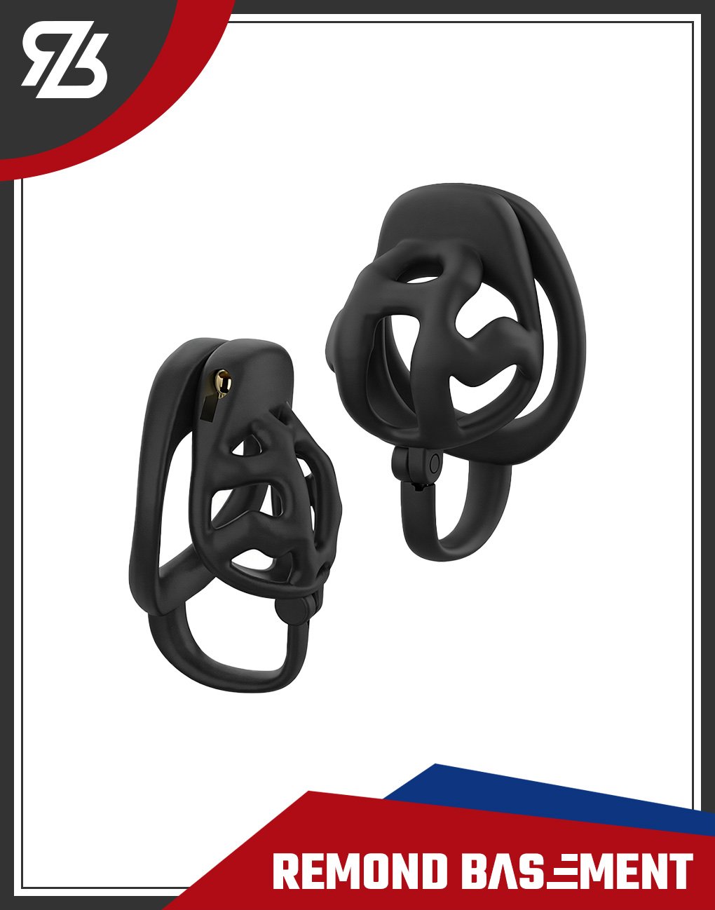 Khoá dương vật 3D Cobra có móc