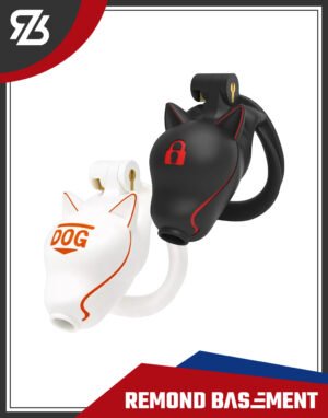Khoá dương vật 3D đầu chó