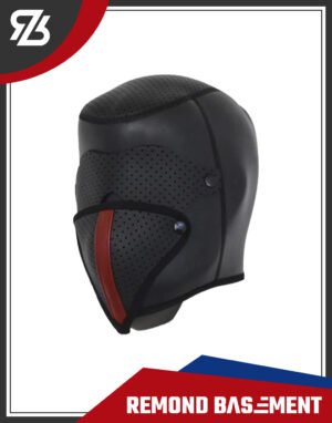 Hood trùm đầu cao su sọc đỏ
