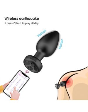 Alternative view of Phích cắm rung điều khiển app điện thoại hình viên đạn