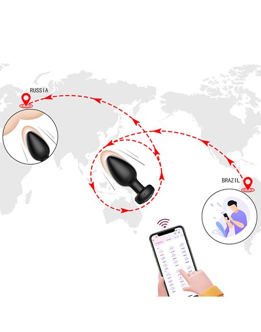 Phích cắm rung điều khiển app điện thoại hình viên đạn - Ảnh 3